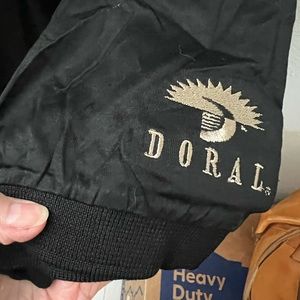 Bobby Jones black golf shirt Doral golf NWT